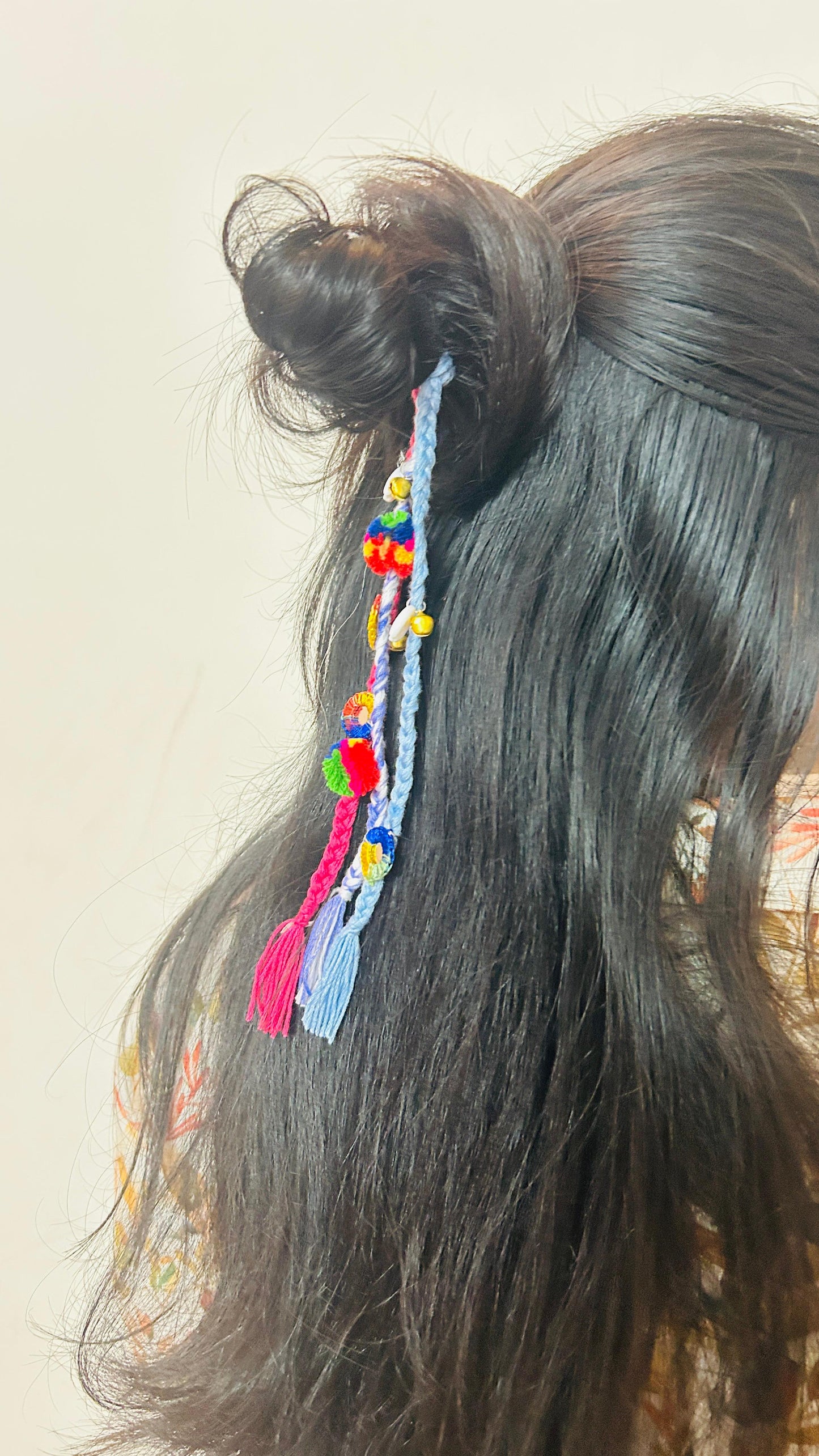 Boho Prandis – Vibrant Threaded Hair Charms